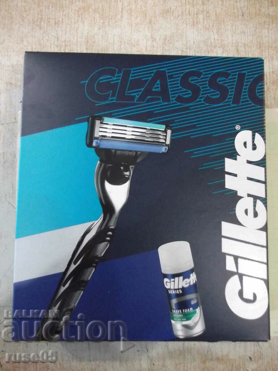 Set „Gillette Classic + Sensitive Set” pentru bărbierit nou