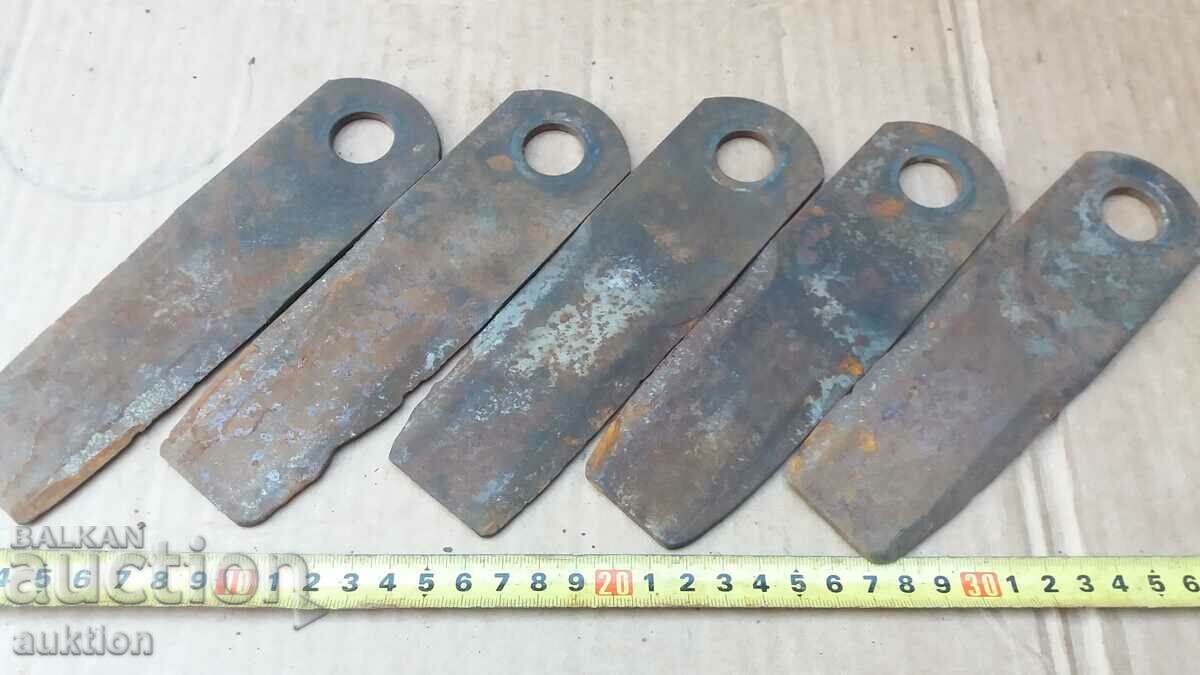 FORGED STEEL SOC. CUTTERS WITH MARKING - 5 FORGED STEEL SOC. CUTTERS WITH MARKING - 5