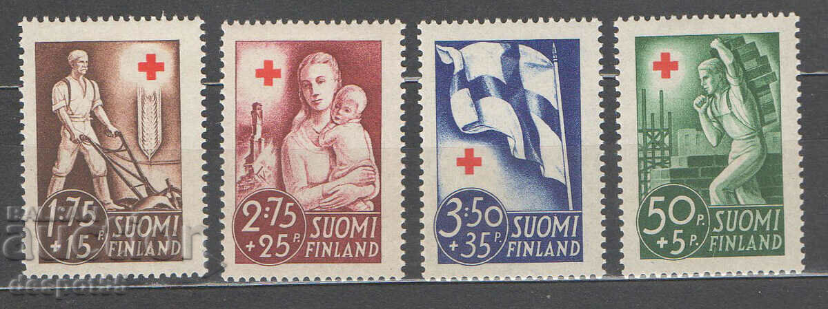 1941. Finlanda. Crucea Roșie – recuperare.