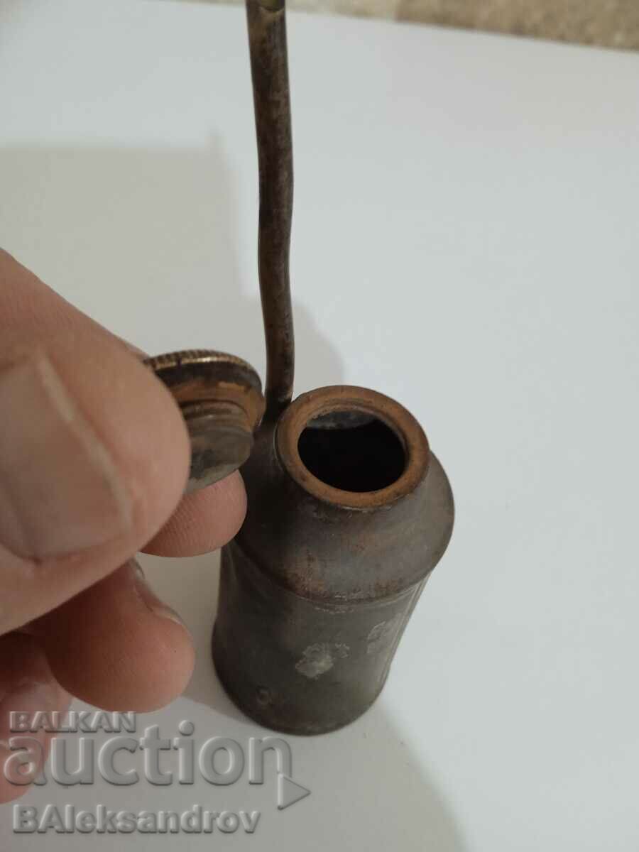 Old small metal butter dish - 5 Old small metal butter dish - 5