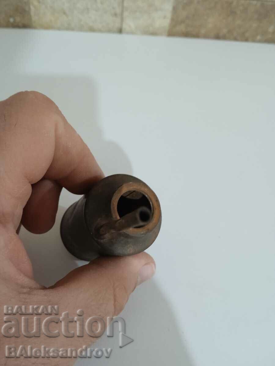 Old small metal butter dish - 6 Old small metal butter dish - 6