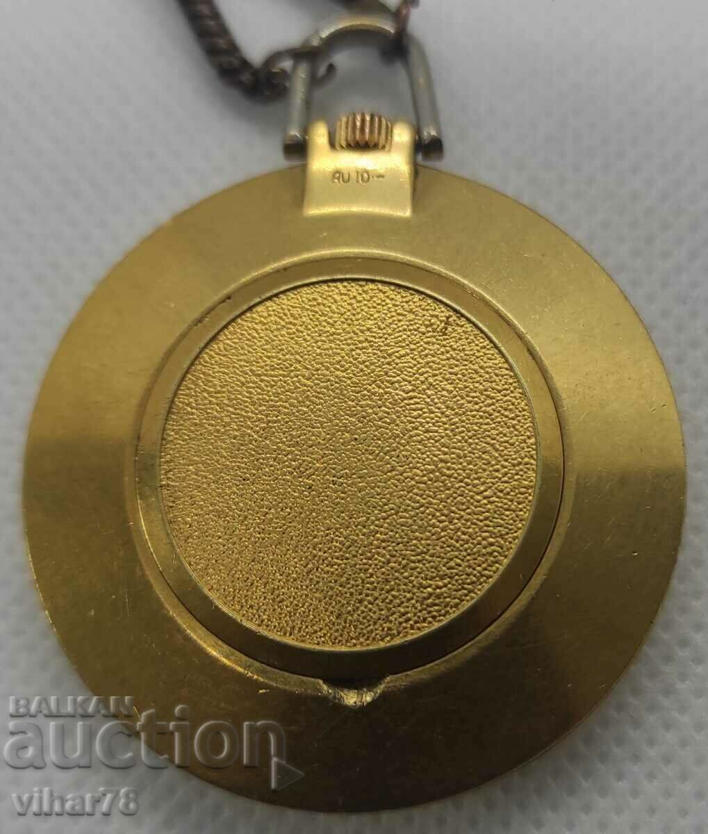 Gilded pocket watch - rocket-second - 5 Gilded pocket watch - rocket-second - 5