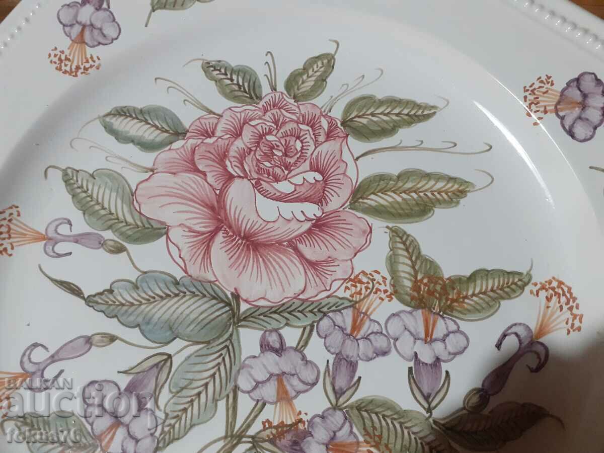 Auction Collector's Plate Plate Porcelain Signature Marking Auction Collector's Plate Plate Porcelain Signature Marking