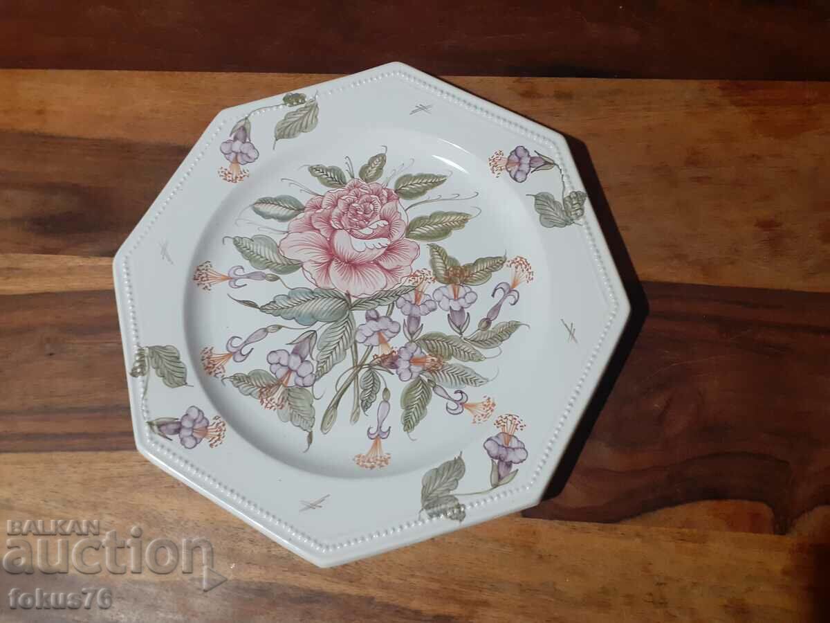 Collector's Plate Plate Porcelain Signature Marking