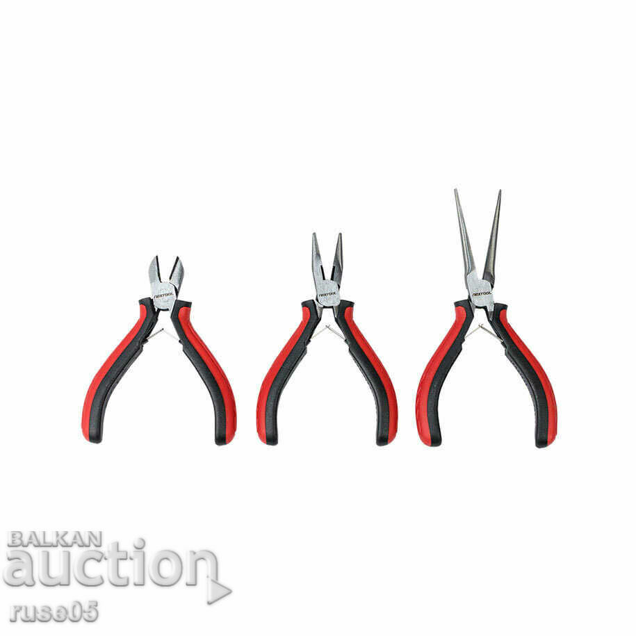 "NEXTOOL" set of 3 mini pliers new with price 15.00 BGN | € 7.67 "NEXTOOL" set of 3 mini pliers new with price 15.00 BGN | € 7.67