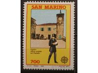 San Marino 1990 Europe CEPT Buildings MNH