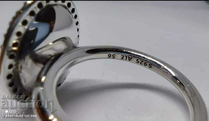 Πολύ όμορφο ασημένιο δαχτυλίδι με αμέθυστο με τιμή € 89.99 | 176.01 BGN