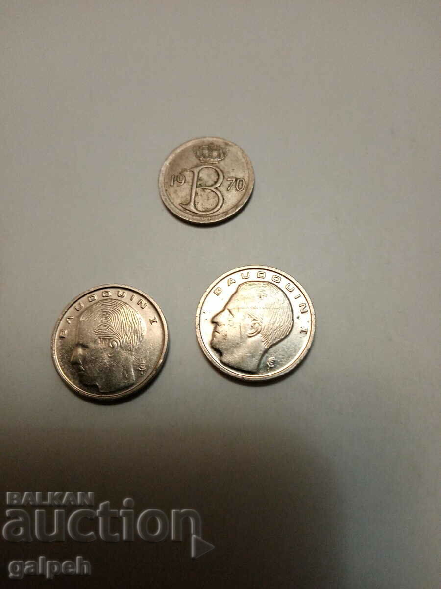 BELGIUM - MIXED LOT - 4 pcs. - BGN 2.5 - 6 BELGIUM - MIXED LOT - 4 pcs. - BGN 2.5 - 6