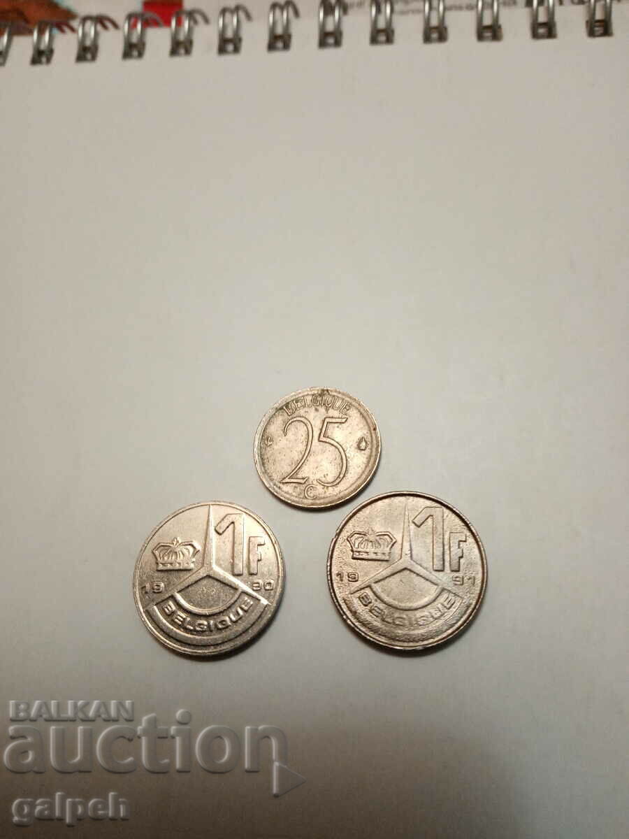 BELGIUM - MIXED LOT - 4 pcs. - BGN 2.5 with price 2.50 BGN | € 1.28 BELGIUM - MIXED LOT - 4 pcs. - BGN 2.5 with price 2.50 BGN | € 1.28