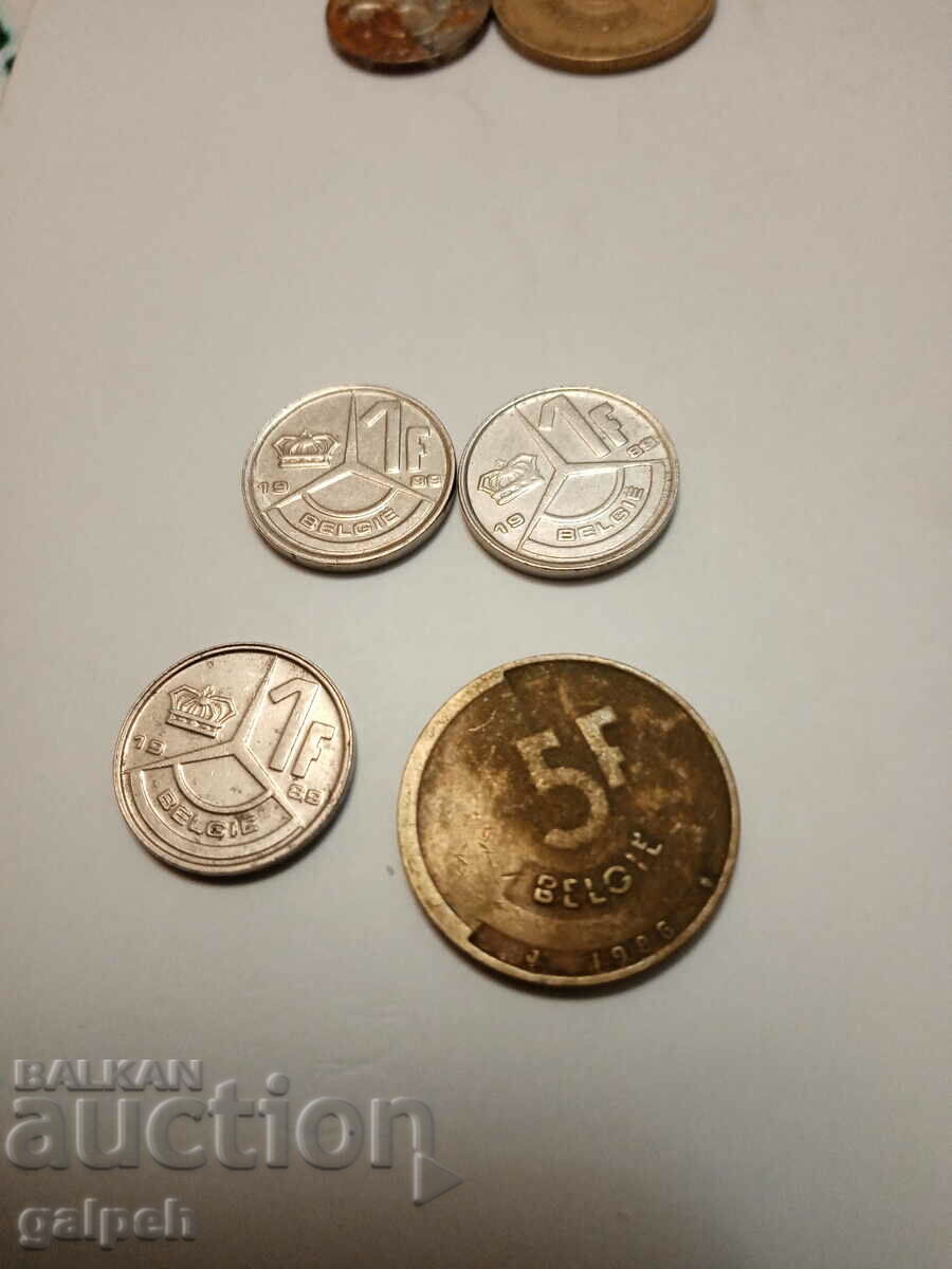 Auction BELGIUM - MIXED LOT - 8 pcs. - BGN 3.5 Auction BELGIUM - MIXED LOT - 8 pcs. - BGN 3.5