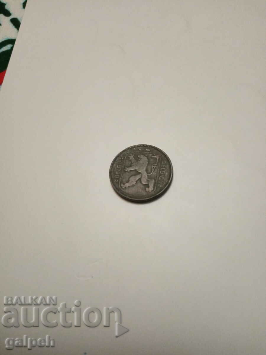 ΒΕΛΓΙΟ - ΠΑΡΤΙΔΑ 1 ΦΡΑΓΚΟ 1942 - 1 τεμ. - 3,25 λέβα με τιμή 3.25 BGN | € 1.66