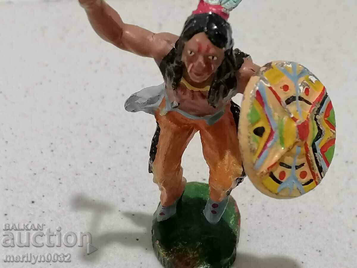 Δημοπρασία Ινδική φιγούρα κεραμική LINEOL Γερμανίας 30s πλαστικό