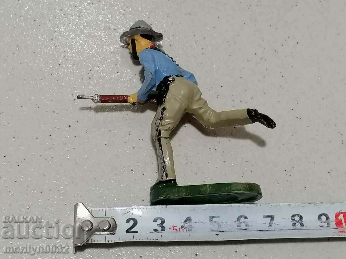 Auction Cowboy figure ceramics Elastolin Germany 1930s plastic Auction Cowboy figure ceramics Elastolin Germany 1930s plastic