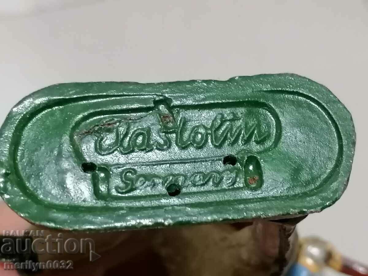 Cowboy figure ceramics Elastolin Germany 1930s plastic - 6 Cowboy figure ceramics Elastolin Germany 1930s plastic - 6