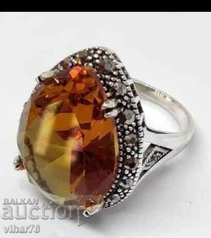 SOLID SILVER RING - 5 SOLID SILVER RING - 5