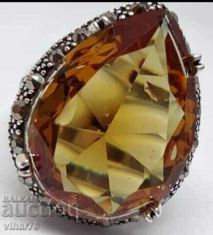 SOLID SILVER RING - 6 SOLID SILVER RING - 6