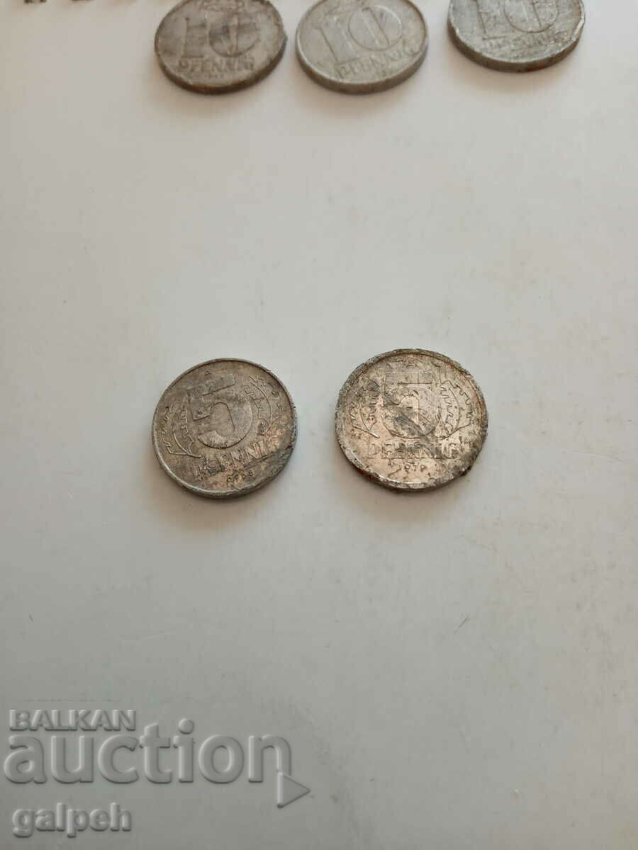 Auction  GDR - LOT - 10 pcs. - BGN 1.25