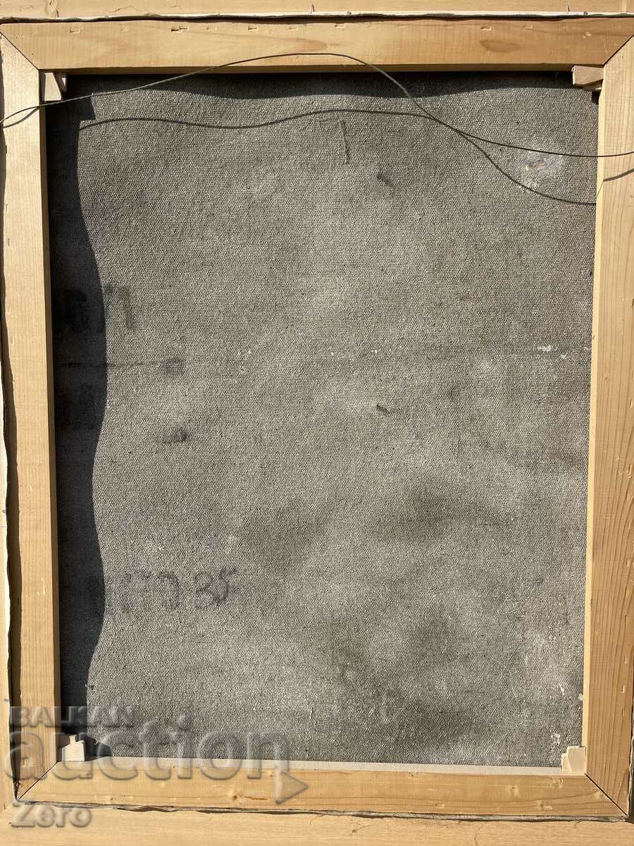 Huge Old Painting Signed Oil Paints - 5 Huge Old Painting Signed Oil Paints - 5