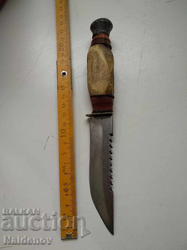 Old Knife handle bone hunting with price 100.00 BGN | € 51.13 Old Knife handle bone hunting with price 100.00 BGN | € 51.13