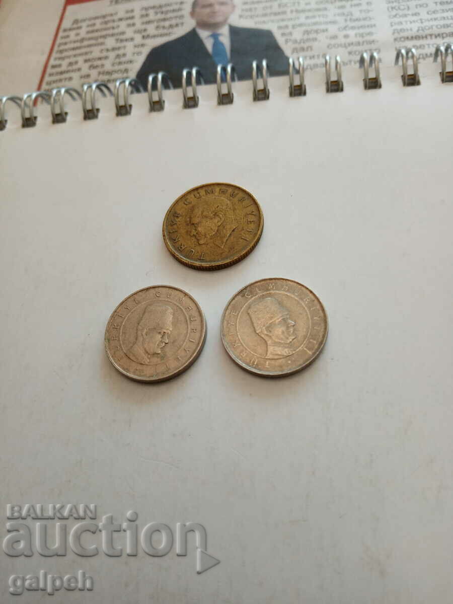 MIXED LOT OF COINS - 5 pcs. - BGN 1.2 - 5 MIXED LOT OF COINS - 5 pcs. - BGN 1.2 - 5