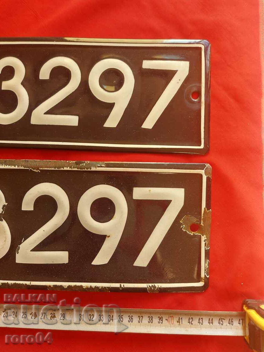 NUMERE DE EMALT - PERECHE - 5 NUMERE DE EMALT - PERECHE - 5