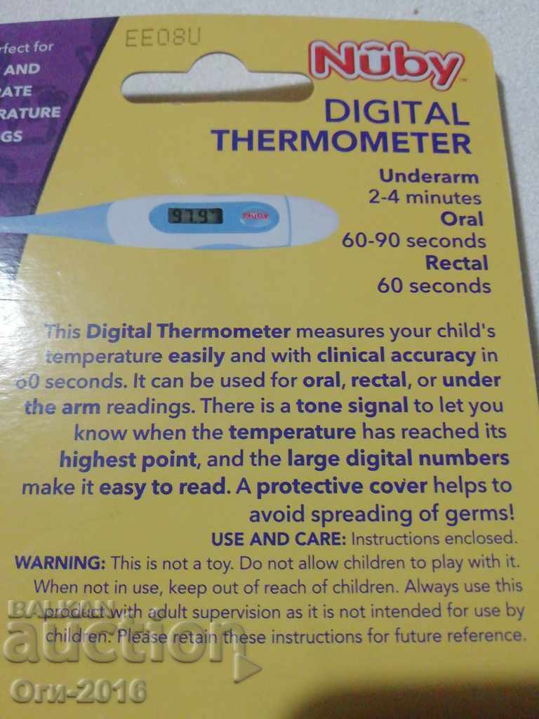 Auction Digital Thermometer Auction Digital Thermometer