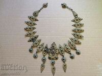 Renaissance jewelry necklace necklace filigree gilding