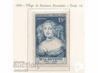 1950 Франция. Marie de Rabutin-Chantal, френска аристократка