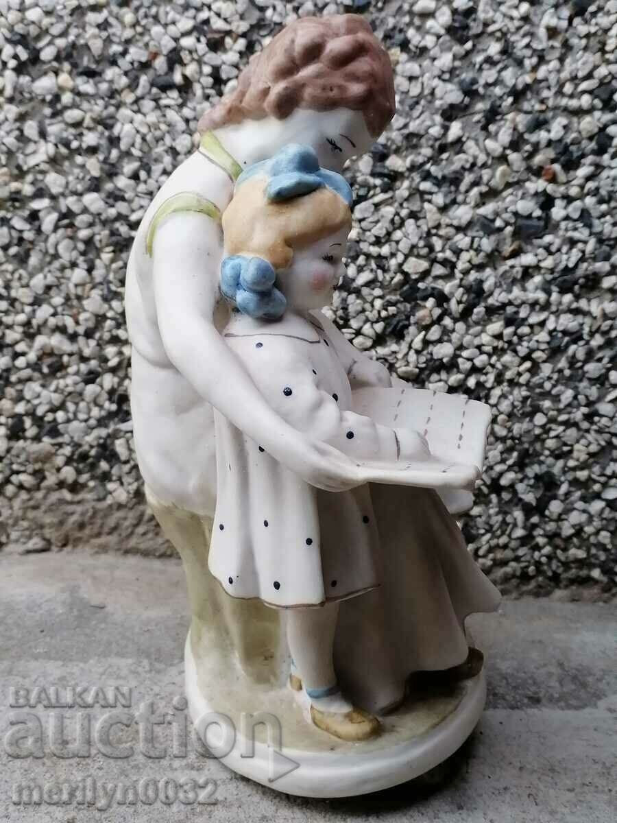 Auction Porcelain figure 22 cm plastic statuette porcelain USSR Auction Porcelain figure 22 cm plastic statuette porcelain USSR