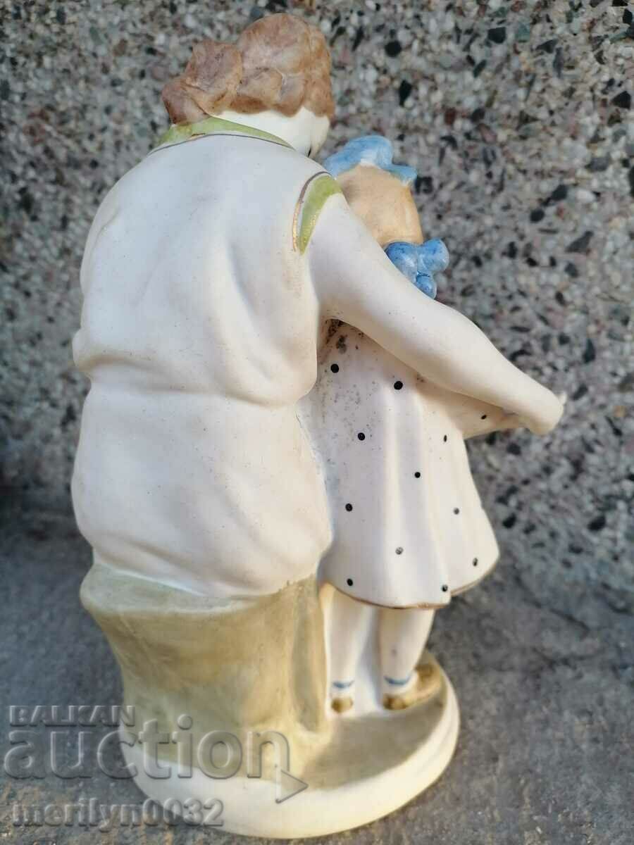 Porcelain figure 22 cm plastic statuette porcelain USSR - 7 Porcelain figure 22 cm plastic statuette porcelain USSR - 7