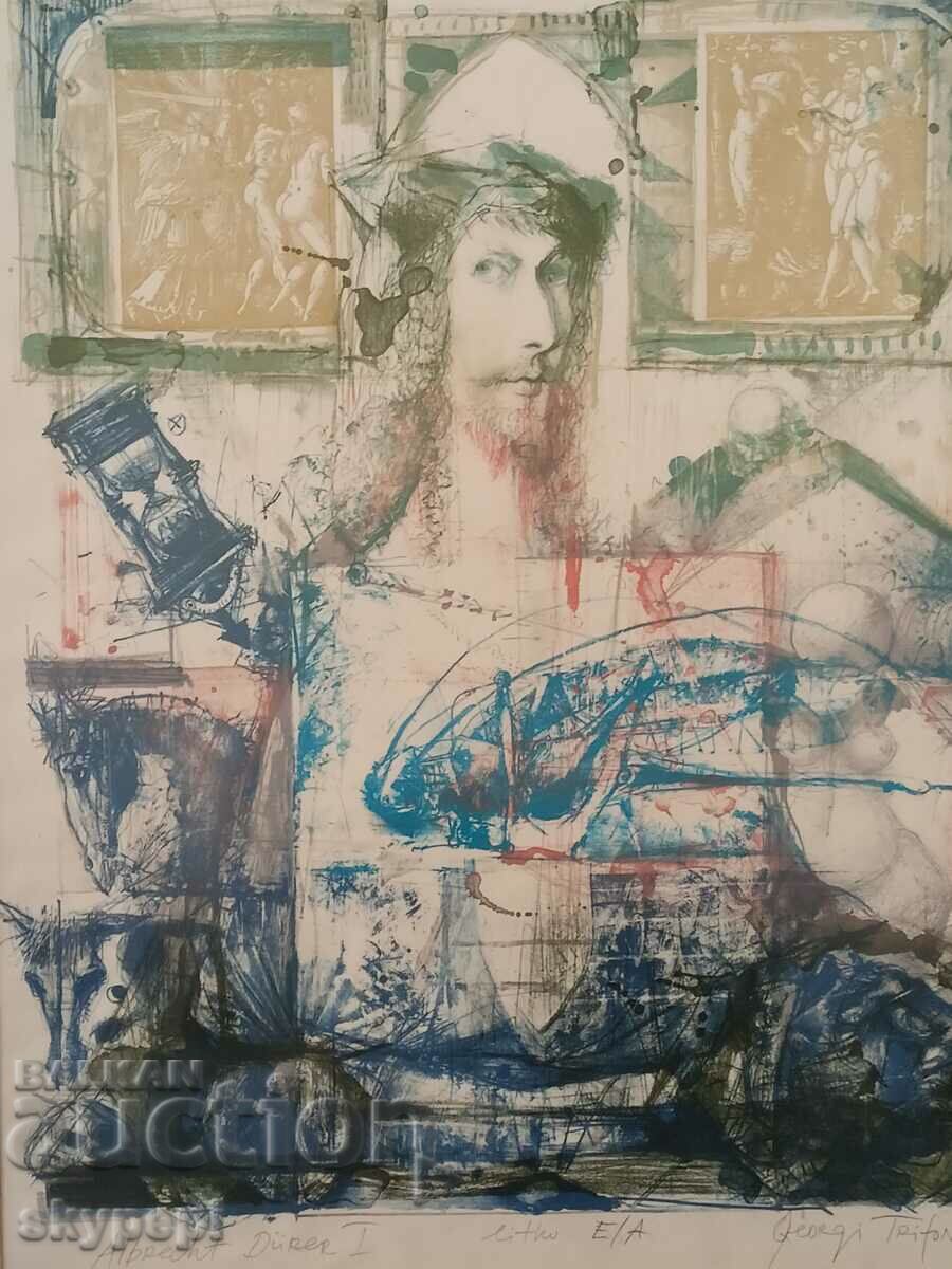 Auction Lithograph,,Albrecht Dürer I,, Auction Lithograph,,Albrecht Dürer I,,