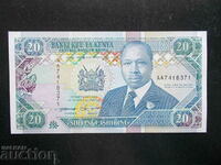 KENYA, 20 shillings, 1993, UNC
