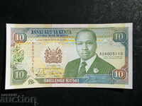 KENYA, 10 shillings, 1992, UNC