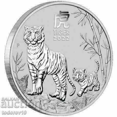 Lunar Year of the Tiger 2022 1 oz