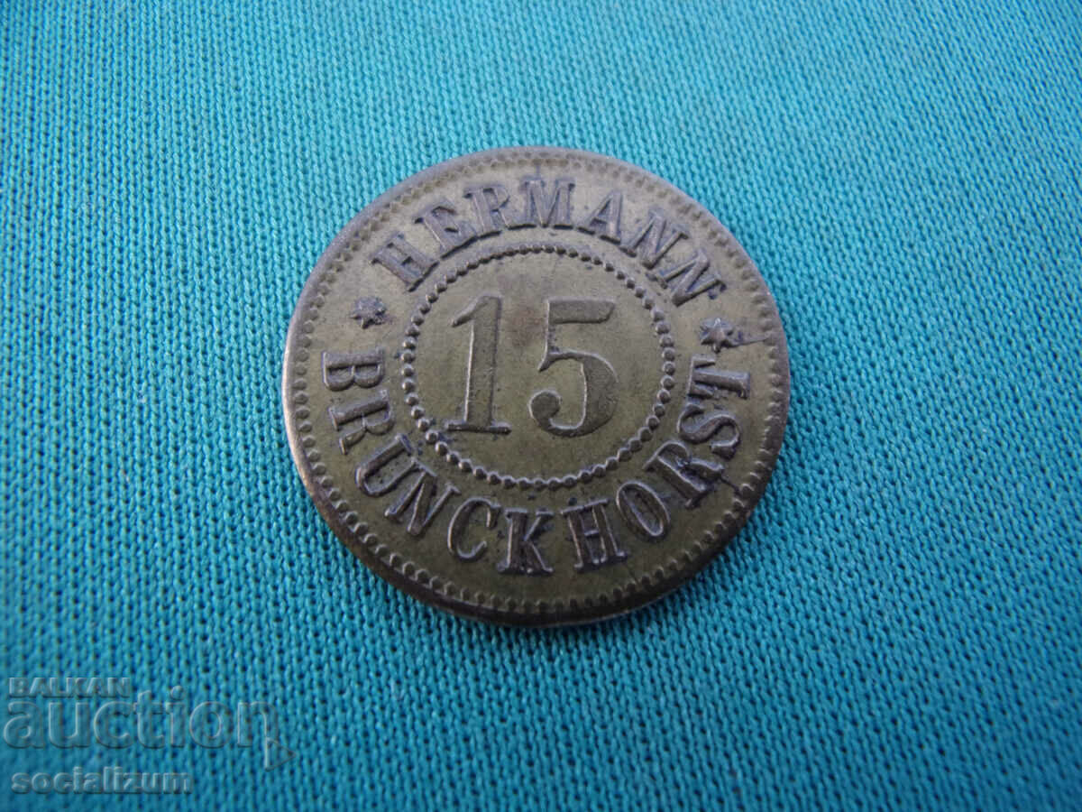 Germania 15 Pfennig 1880-1885 Rar