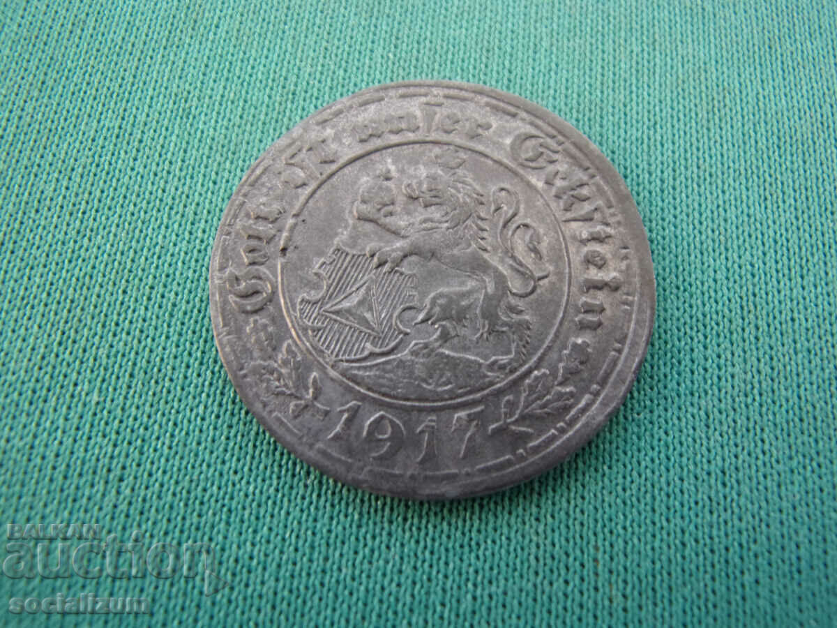 Frankenthal 50 Pfennig 1917 Rare