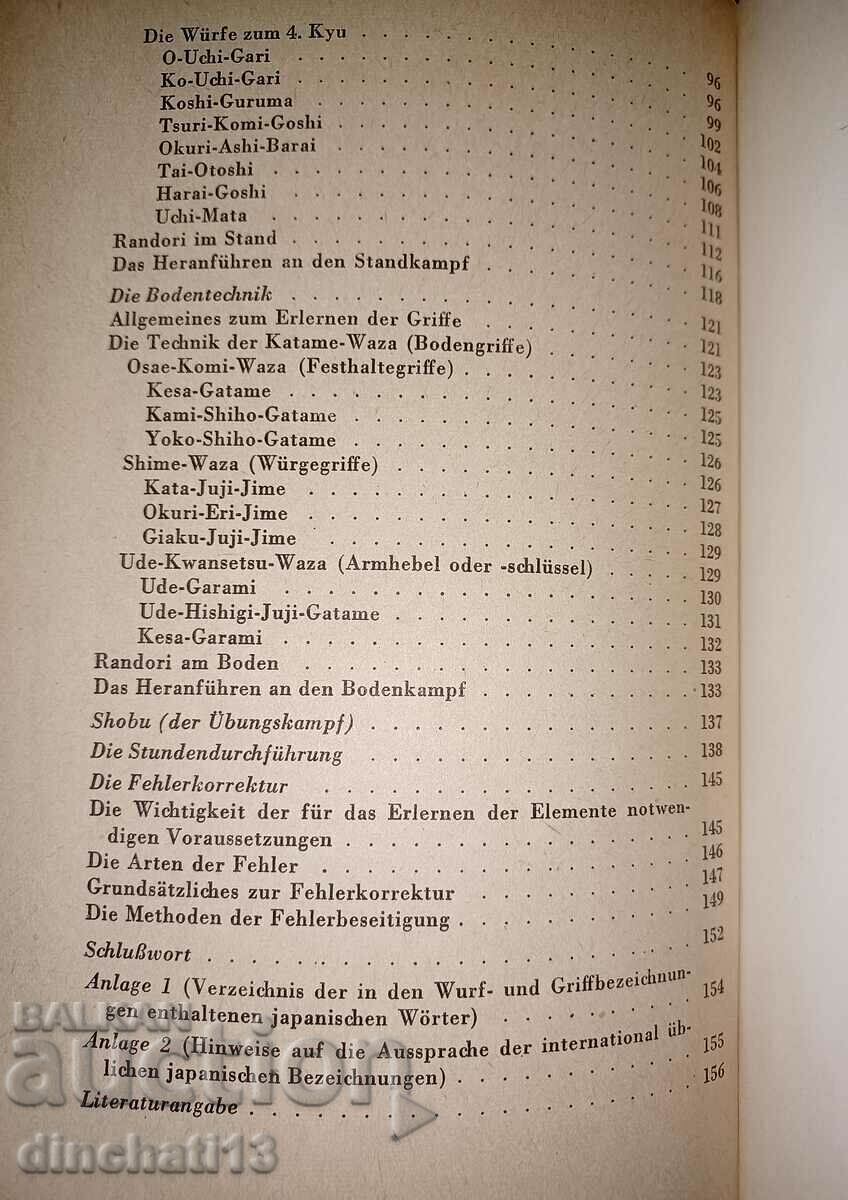 Judo-Kampfsport: Horst Wolf - 6 Judo-Kampfsport: Horst Wolf - 6