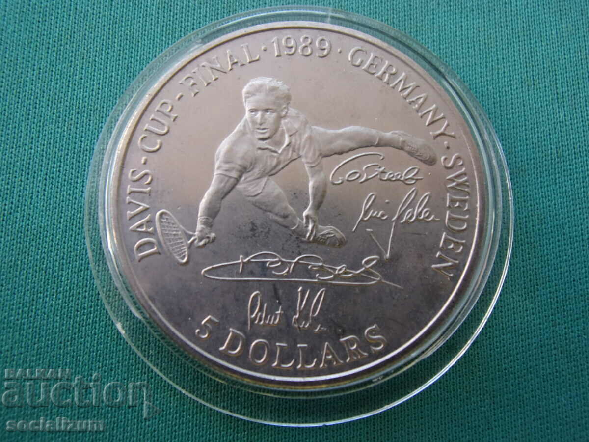 pr. Nou 5 dolari 1989 UNC Rare cu preț € 17.90 | 35.01 BGN