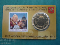 Ватикана  50  Цента  2013  UNC Rare