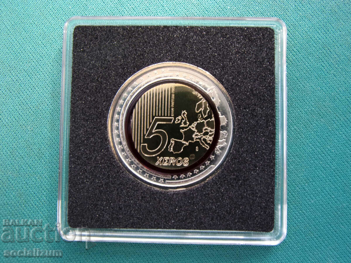 Licitație Andorra PROOF 5 Euro 2020 UNC Rar
