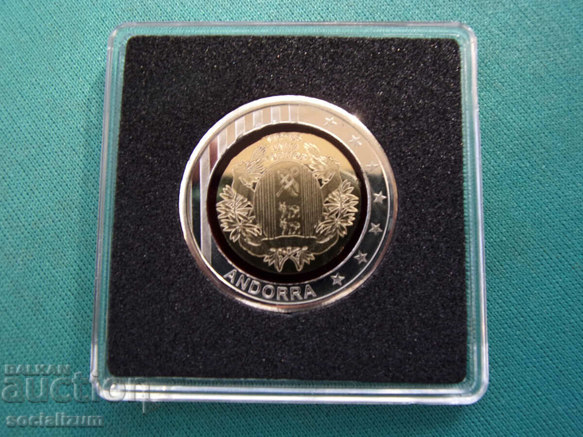 Andorra PROOF 5 Euro 2020 UNC Rare