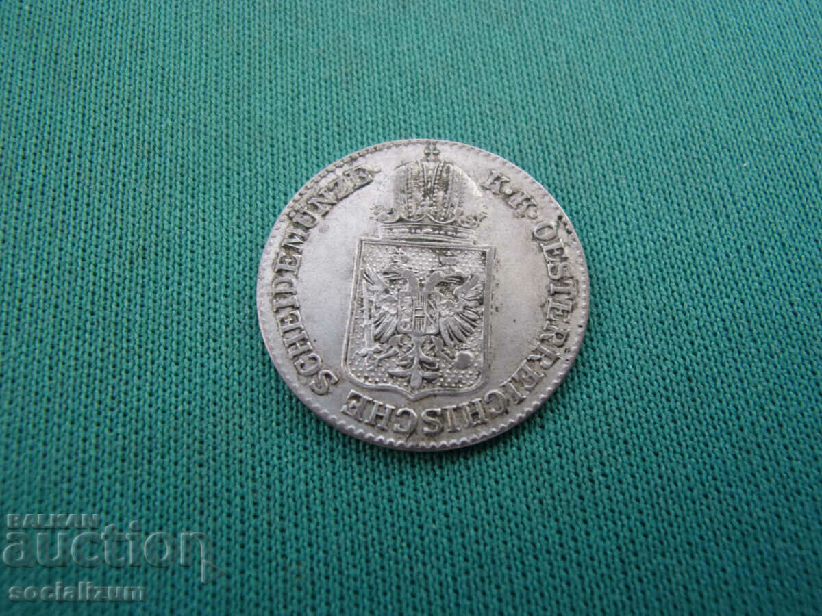 Austria 6 Kreuzer 1849 UNC Rar