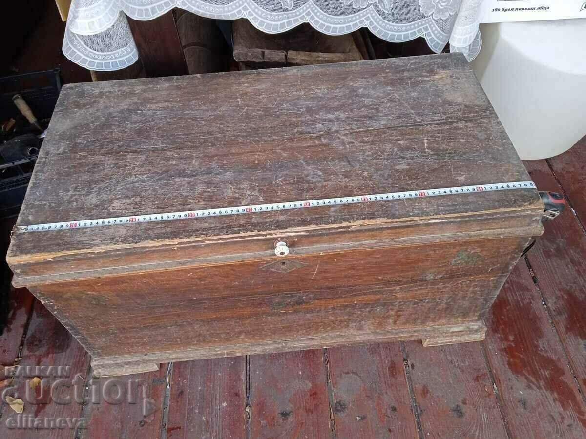 antique wooden chest 1930