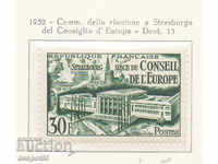 1952. Франция. Страсбург - Съвет на Европа.