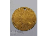 Monedă extrem de rară, Pendar 4 Ducat 1855 / Ferdinand I