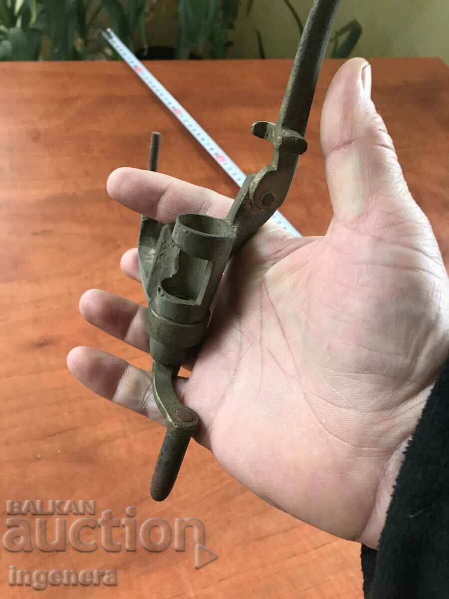 MACHINE FOR FILLING HUNTING CARTRIDGES BRONZE CAST 16 CAL. - 5 MACHINE FOR FILLING HUNTING CARTRIDGES BRONZE CAST 16 CAL. - 5