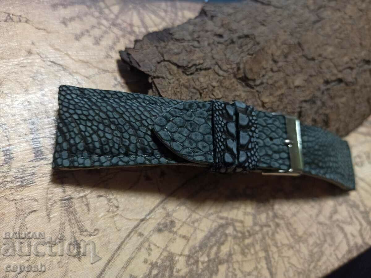 Delivery of 26mm Strauss watch strap, handmade 769 Delivery of 26mm Strauss watch strap, handmade 769