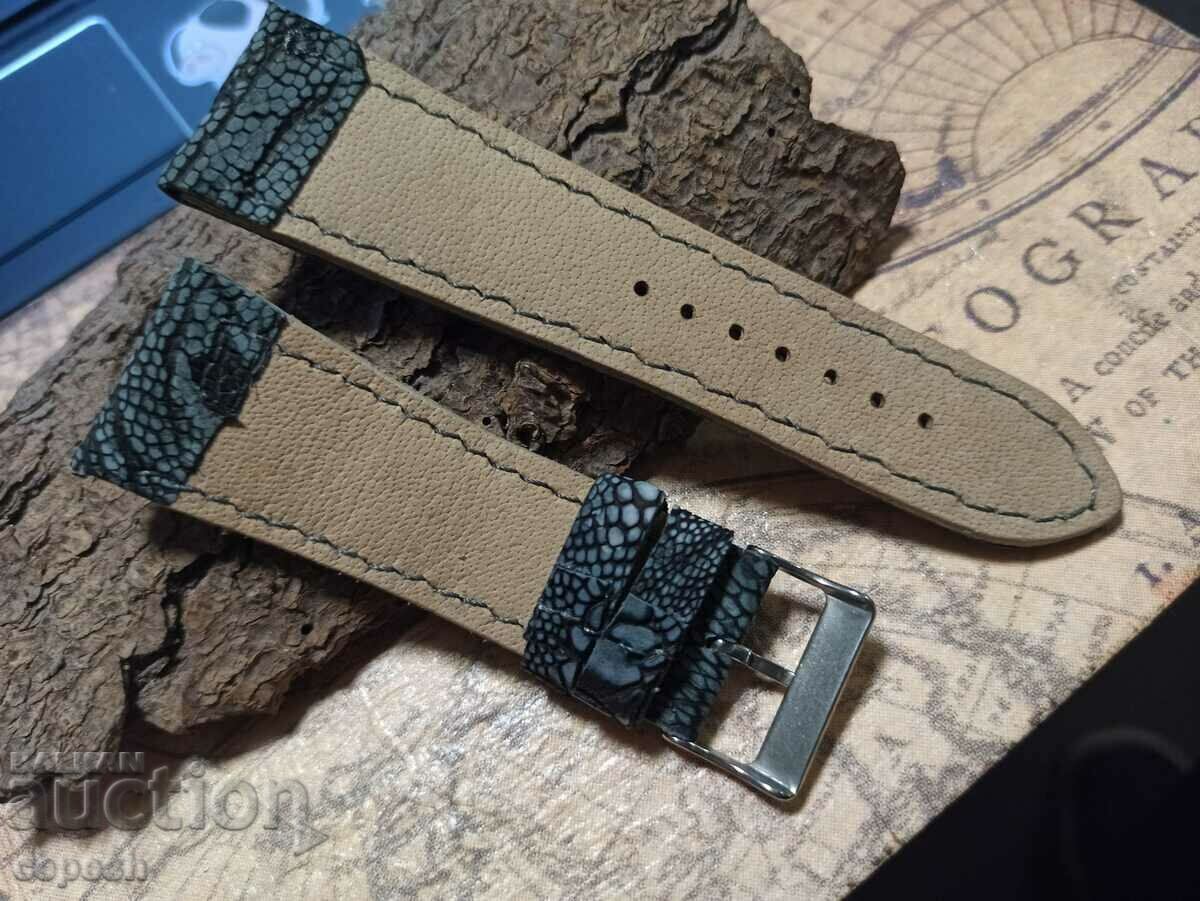26mm Strauss watch strap, handmade 769 - 7 26mm Strauss watch strap, handmade 769 - 7