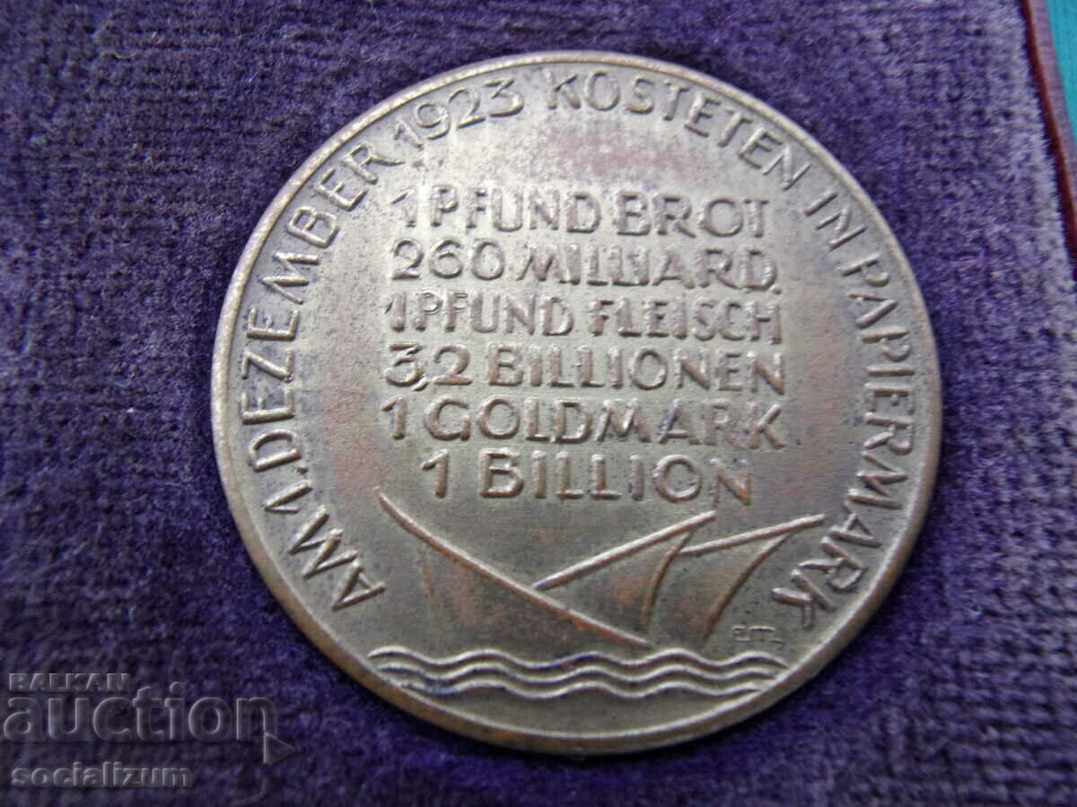 Germania Miliarde și miliarde de mărci 1923 UNC Foarte rar - 7