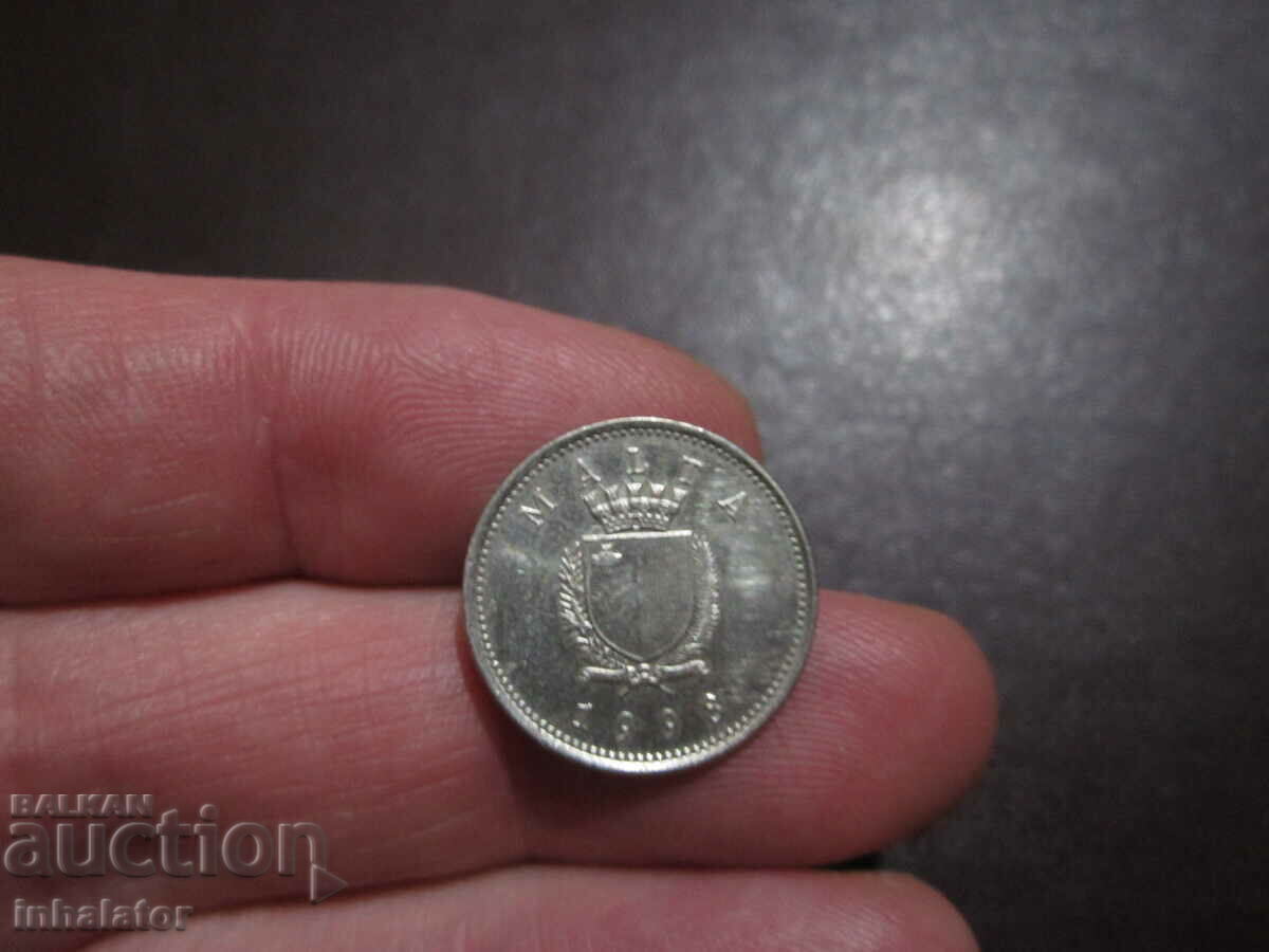 1998 year 2 cents Malta